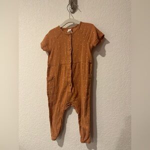 H&M Terracotta Girls One Piece